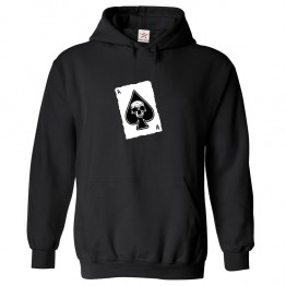 Ace Of Spade Skull Classic Unisex Kids and Adults Pullover Hoodie